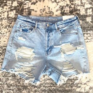 American Eagle denim boyfriend shorts